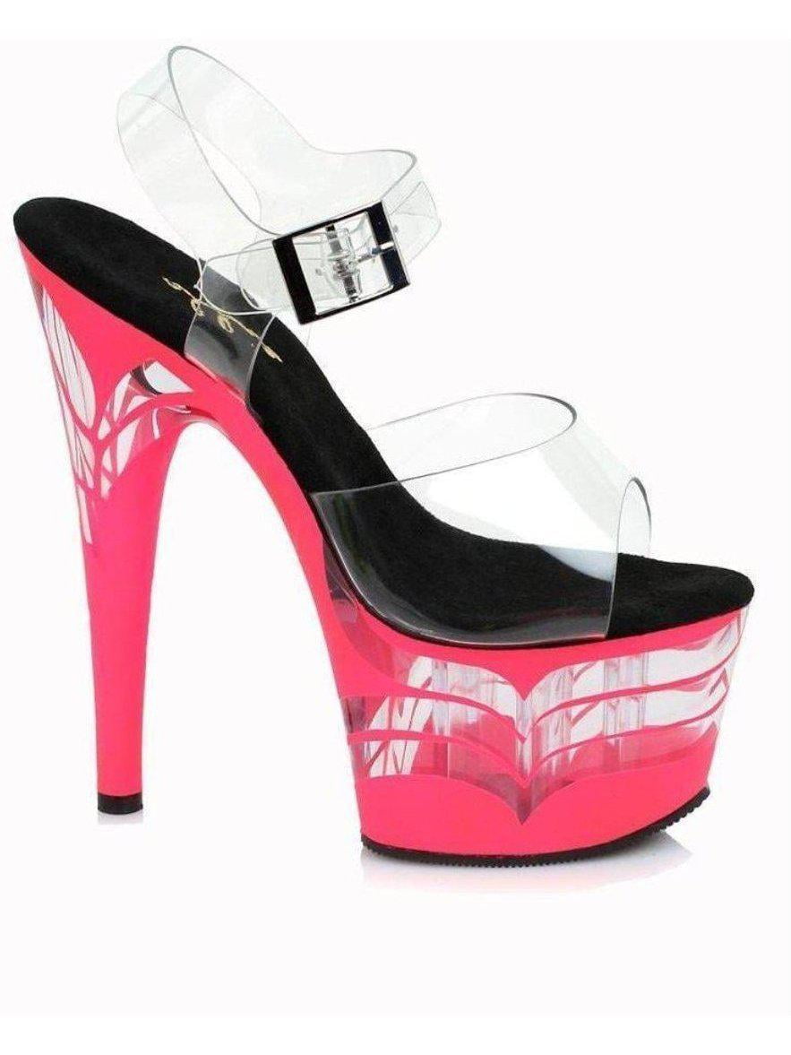 Ellie Shoes E-709-Vector 7 Inch Womens Stiletto Sandal. 7