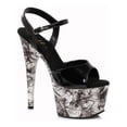 thumbnail image 1 of Ellie Shoes E-709-Widow 7 Inch Womens Web Design Juliet Sandal. Black / 11, 1 of 2