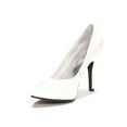 thumbnail image 1 of Ellie Shoes E-8220 5" Heel Womens Pumps. White / 6, 1 of 2