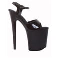 thumbnail image 1 of Ellie Shoes E-850-Juliet 8" Heel Breathtaking Womens Sandal. 11 / White, 1 of 6