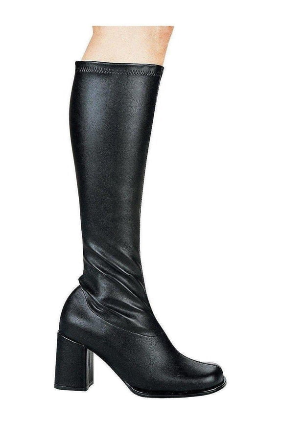 E-GOGO 3" Gogo Boots with Zipper, Sizes: 13,14 Pink / 14