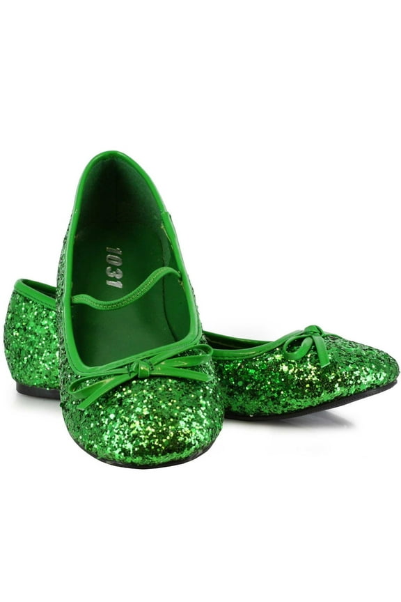 0 Heel Ballet Slipper with Children s M GRNG