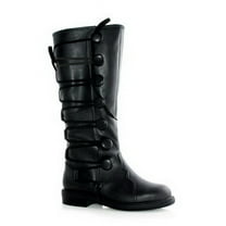 Ellie Shoes - Ren Mens Black Boots - Men's Shoe S (8 - 9)