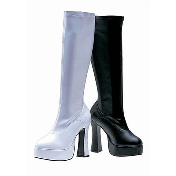 Ellie Shoes Women's Chacha Boot, White Patent, 7 M US