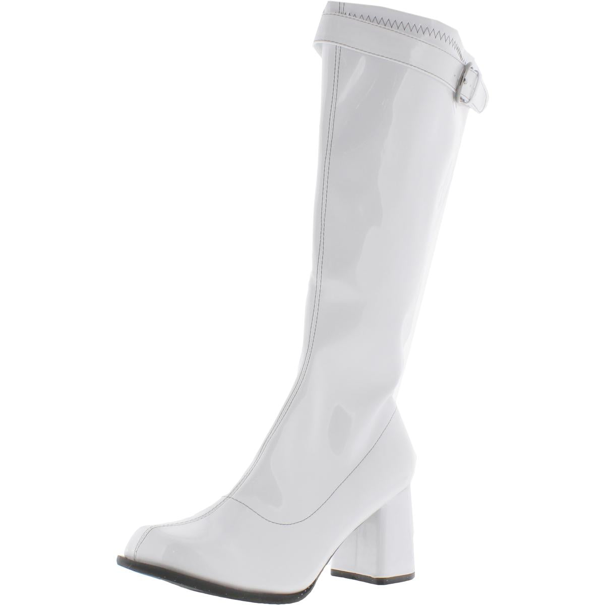 Ellie Shoes Womens 709-Zemora Knee High Boot - Patent Leather Knee High Boots For Women - View #8