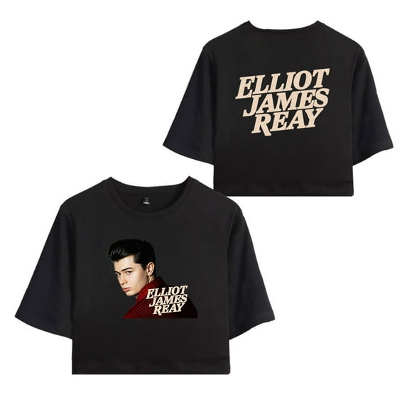 Elliot James Reay Merch Summer Short-Sleeved Navel Exposed T-shirt Slim Sexy Small Vest Tops