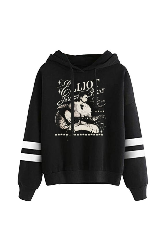 Elliot James Reay Shadow Pic Merch Sweatshirt Rapper Hiphop Unisex Bagless Pullover Harajuku Hooded