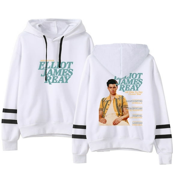 Elliot James Reay Tour Merch Sweatshirt Rapper Hiphop Unisex Bagless Pullover Harajuku Hooded