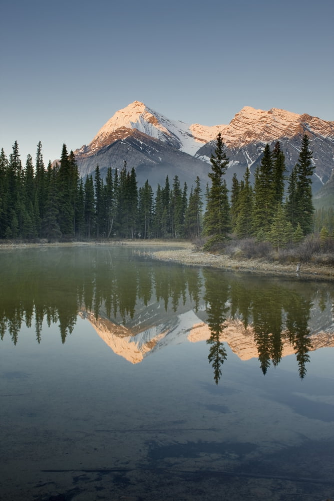 Elliot Peak And Whitegoat Lakes Kootenay Plains Bighorn Wildlands Alberta Canvas Art - Darwin Wiggett Design Pics (11 x 17)