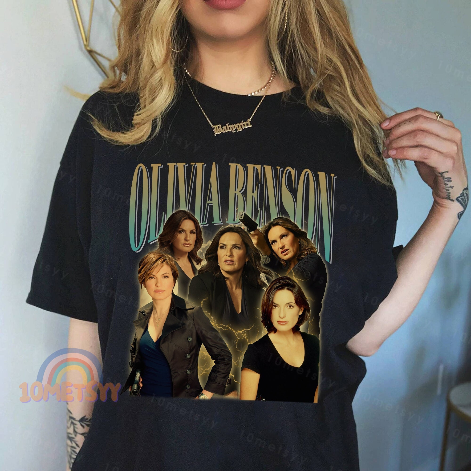 Elliot Stabler Olivia Benson Tshirt, Elliot and Olivia, Law And Order