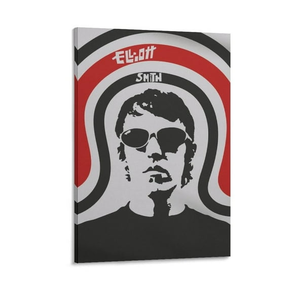 Elliott Smith Canvas Poster Canvas Poster Wall Art Picture Prints Hanging Photo Gift Decor Home Posters Artworks 24x36inch(60x90cm)