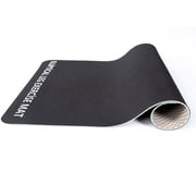 Ellipse Leg Exerciser Machine Mat, Non-Slip Workout Mat for Under Desk Ellipticals, Electric Seated Foot Pedal Exerciser By PULMCheerger