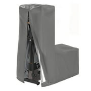 Elliptical Exercise Machine Cover Black Oxford Cloth Waterproof Dust Cover For Dynamic Bike Fitness Accessories