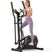 Winita Elliptical Machine & Exercise Bike for Home, Rear Drive Compact Elliptical with 14 Resistance Levels, 300LBS Capacity Low Impact Cross Trainer for Seniors, Small Spaces, Quiet Magnetic