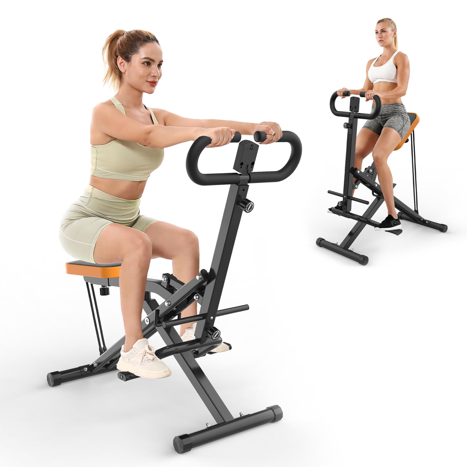 Elliptical Machine Magnetic Elliptical Training Machine With Large LCD Monitor and Smooth Quiet Driven Pulse Rate Grips 8 Levels Magnetic Resistance Max Weight 300lb Black Walmart