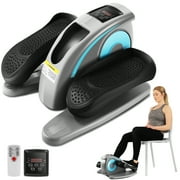 Elliptical Machine, Under Desk Elliptical with Remote Control, Quiet Home Ellipse Exerciser for Seniors