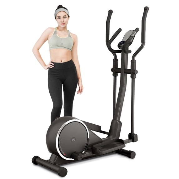 Elliptical Machine Led Screen Elliptical Mini Training Machine for Home Use 16 Resistance with Smart ...