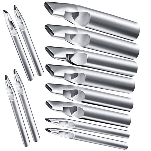 Elliptical Punch Tool for Belts1eatherCraft Steel Construction Simple Press Handle Accurate Hole Making