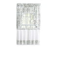 thumbnail image 1 of Ellis Country Floral Small Scale 1.5" Rod Pocket Floral Pattern with Ruffle Lace Edge Valance 52"x12" Multicolor, 1 of 2