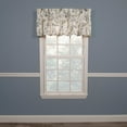 thumbnail image 1 of Ellis Curtain Abigail High Quality Water Proof Room Darkening Blackout Tailored Window Valance - 80x15", Porcelain, 1 of 4