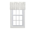 thumbnail image 1 of Ellis Curtain Madelyn Ruffled Victorian 1.5" Rod Pocket Valances for Windows 60" x 16" Natural, 1 of 5