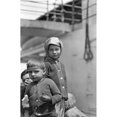 thumbnail image 1 of Ellis Island Immigrants. Nyoung Boy And Girl Standing Before A Steamer At Ellis Island New York C1914. Print by, 1 of 3