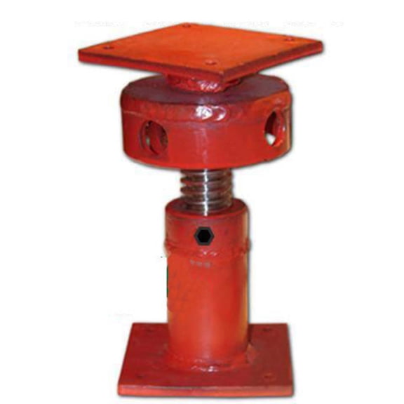 Ellis Manufacturing Company Mini Screw Jack - Adjustable Support Jack - Adjustment Range 2.5" - Safe Load Capacity (15,000 lbs)
