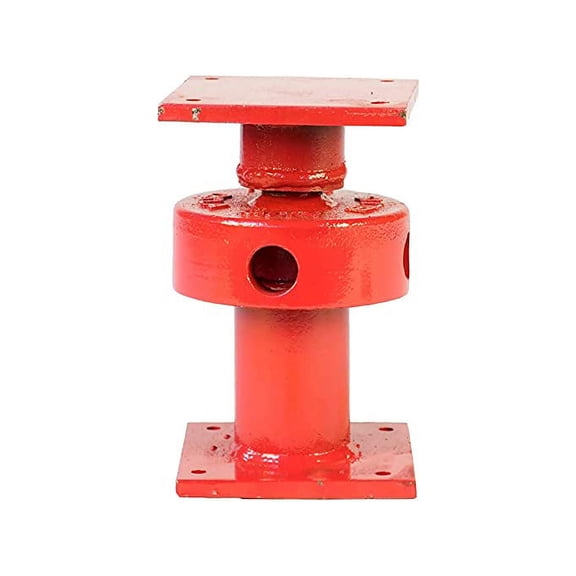 Ellis Manufacturing Company Mini Screw Jack - Adjustable Support Jack - Adjustment Range 5.5" - Safe Load Capacity (15,000 lbs)