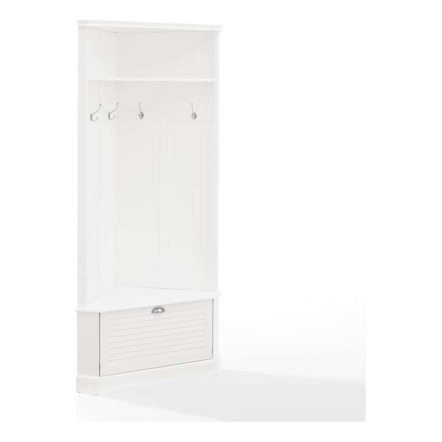 Ellison Corner Hall Tree White