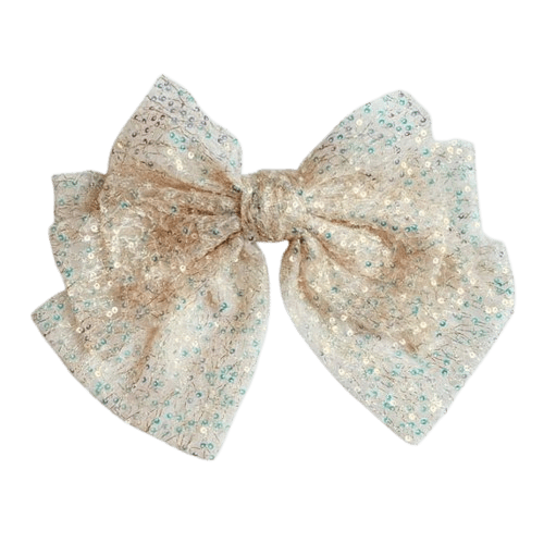 Ellison+Young Shimmer Lover Bow Hair Clip