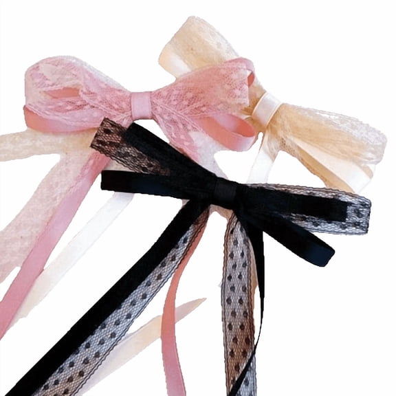 Ellison+Young Slim Mix Lace Bow Set Of 3
