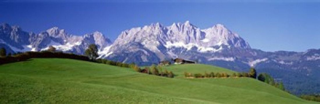 Ellmau Wilder Kaiser Tyrol Austria Canvas Art - Panoramic Images (18 x 6)