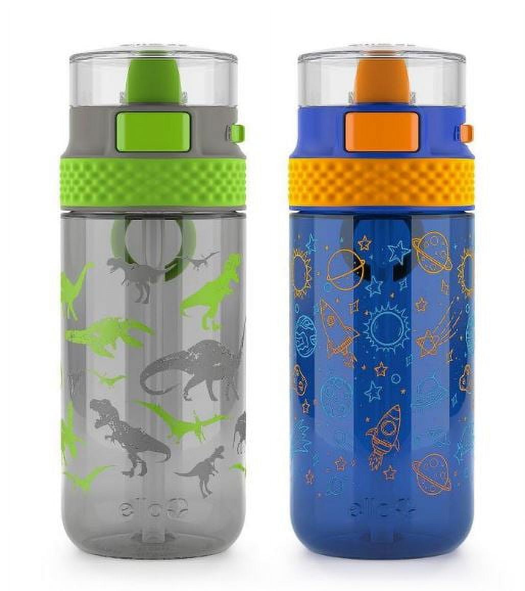 H e l l o ☻ˎˊ Ello 16oz 2pk Reusable Stratus Titan Kids Water Bottles with Sip