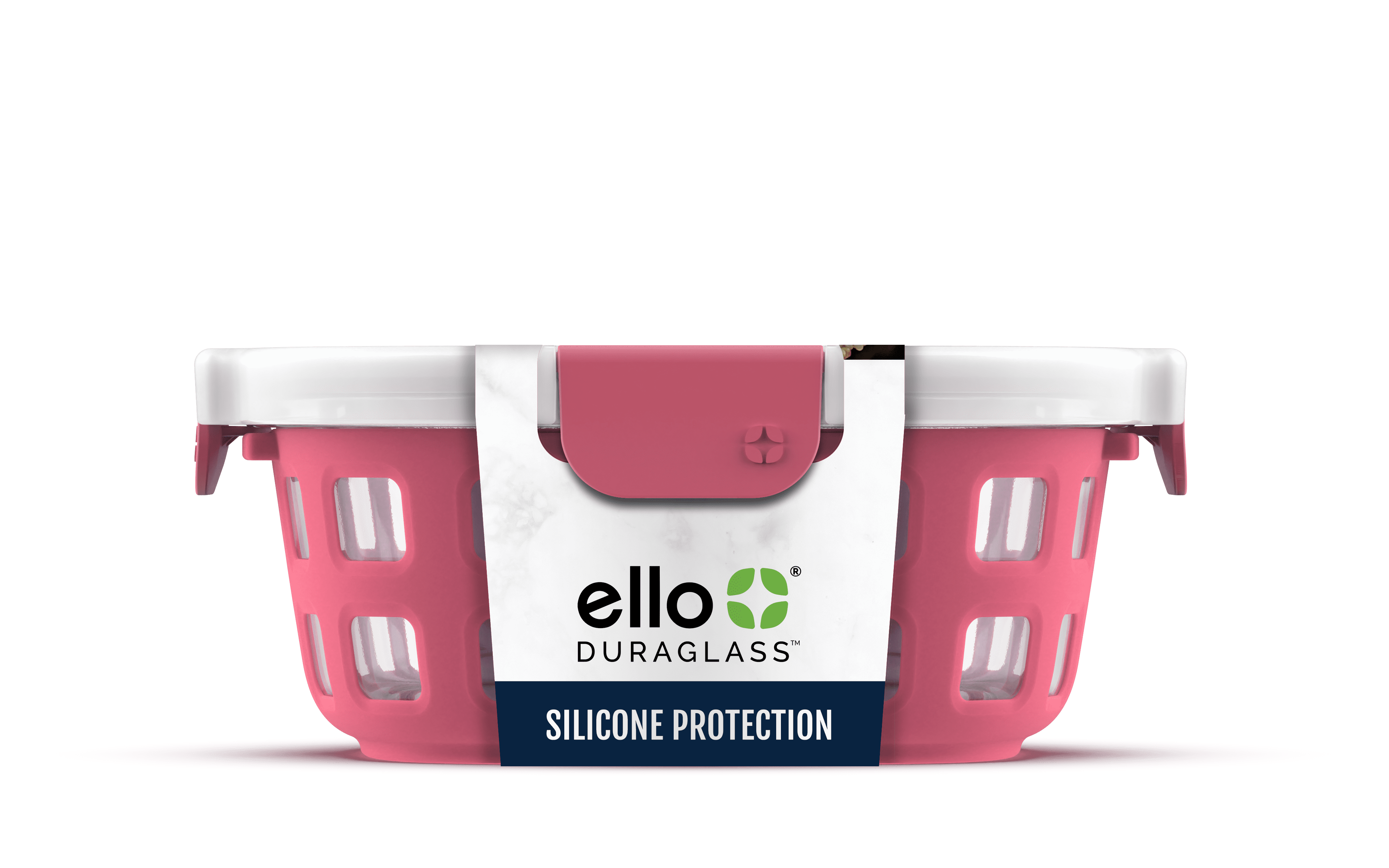 Ello Duraglass™ 4 Cup Round Food Storage Container