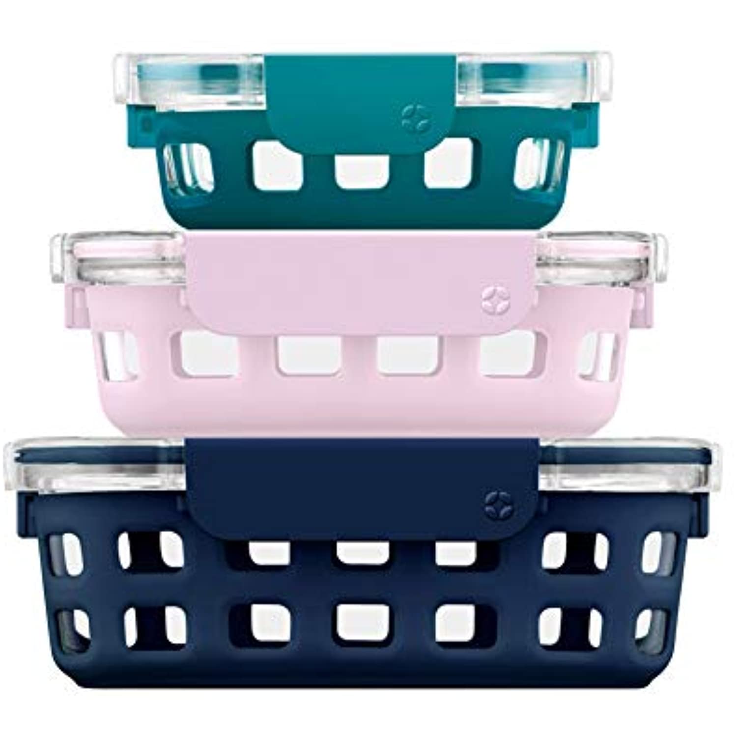 Ello 6pc Glass Food Storage Set