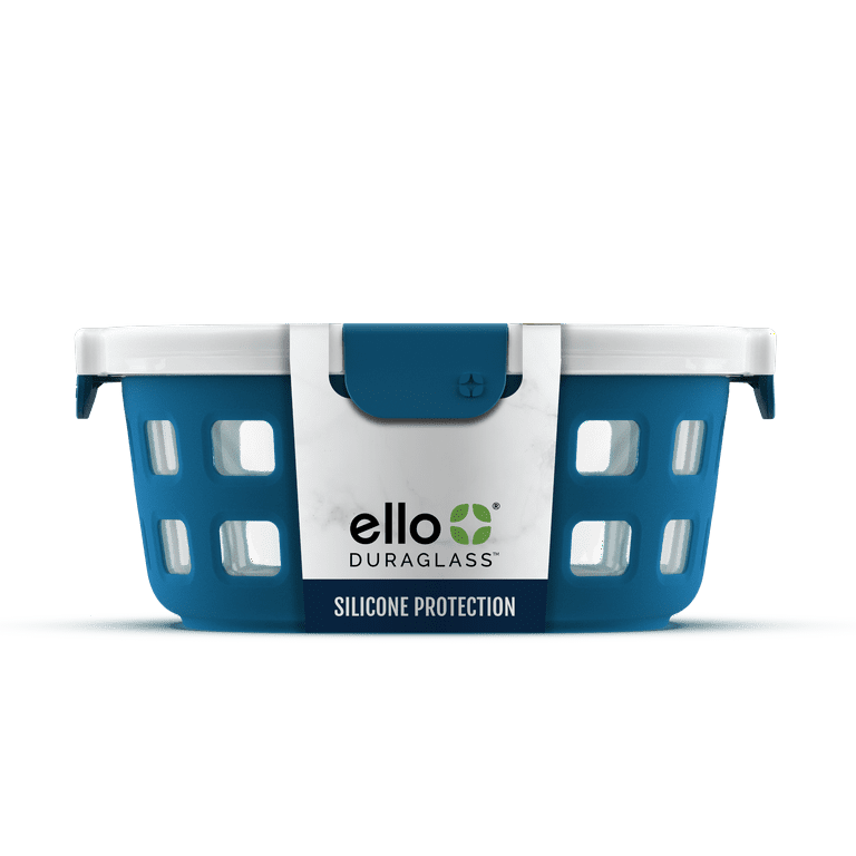 Ello Duraglass™ 7 Cup Round Meal Prep Container