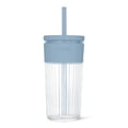 thumbnail image 1 of Ello Ava 18oz Glass Travel Mug - Blue, 1 of 6