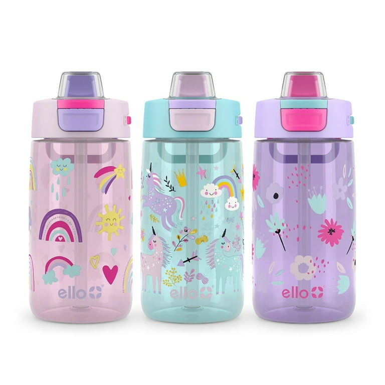 Kids Glass Water Bottle 500ML - Spill-Free Drinking Flask – TheToddly