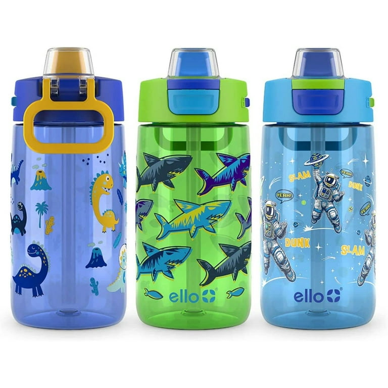 Ello 12oz Stainless Steel Colby Kids' Water Bottle