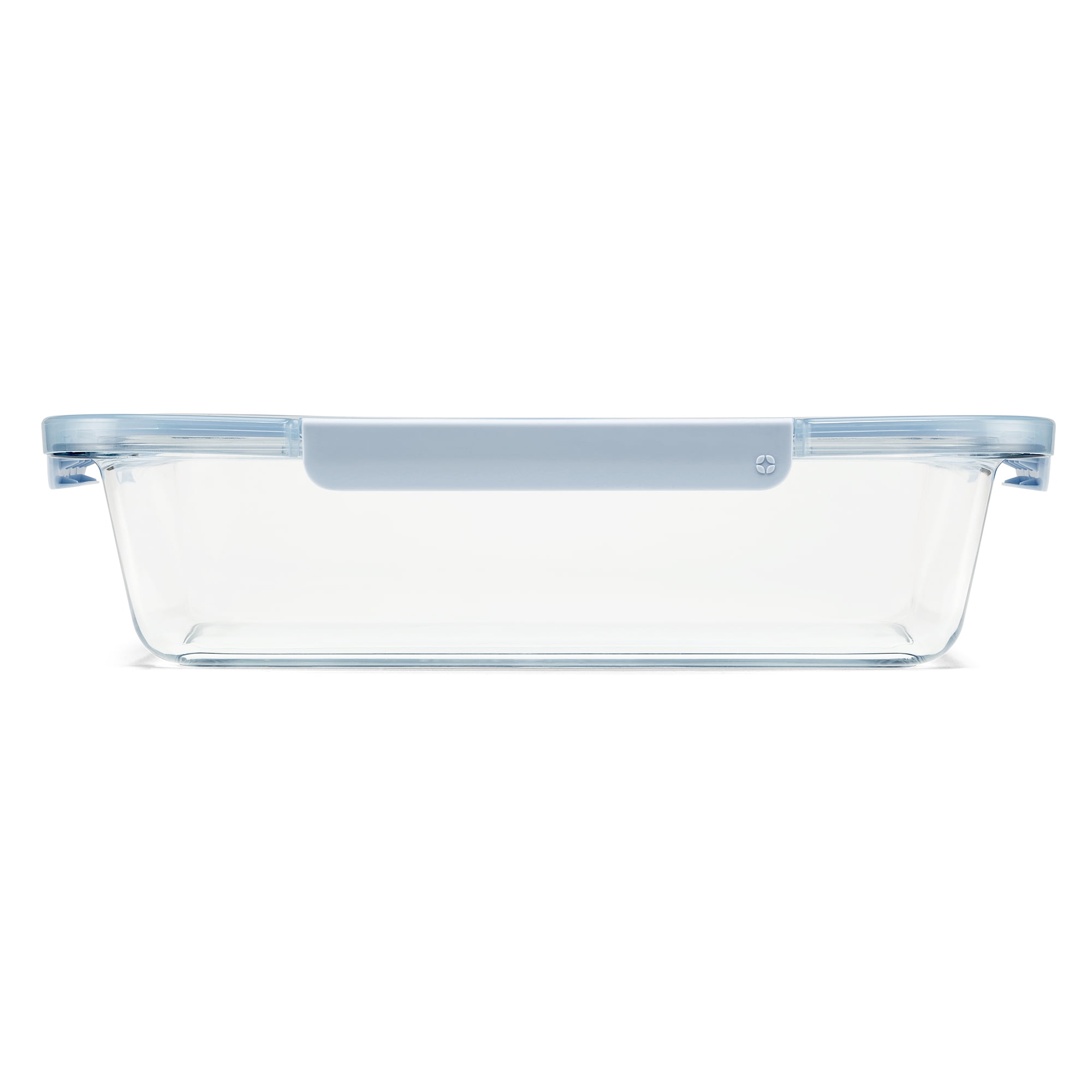 Ello Color Lock Glass 9x13 Deep Bakeware Dish, Windy Blue