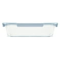 thumbnail image 1 of Ello Color Lock Glass 9x13 Deep Bakeware Dish, Windy Blue, 1 of 9