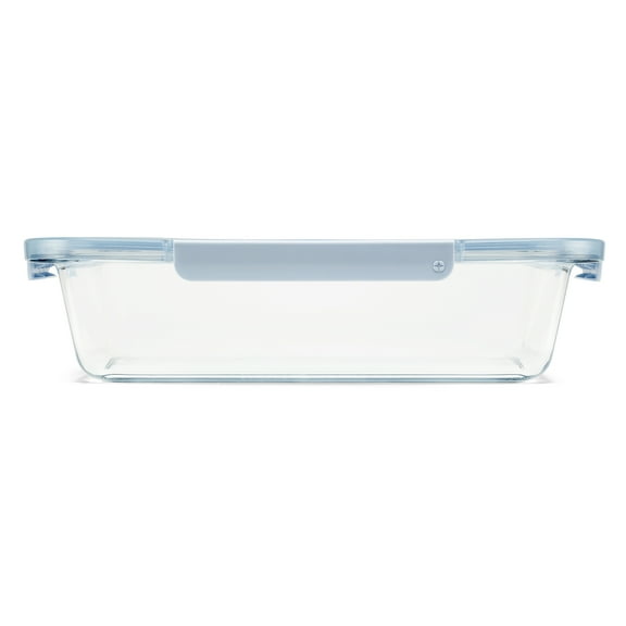 Ello Color Lock Glass 9x13 Deep Bakeware Dish, Windy Blue