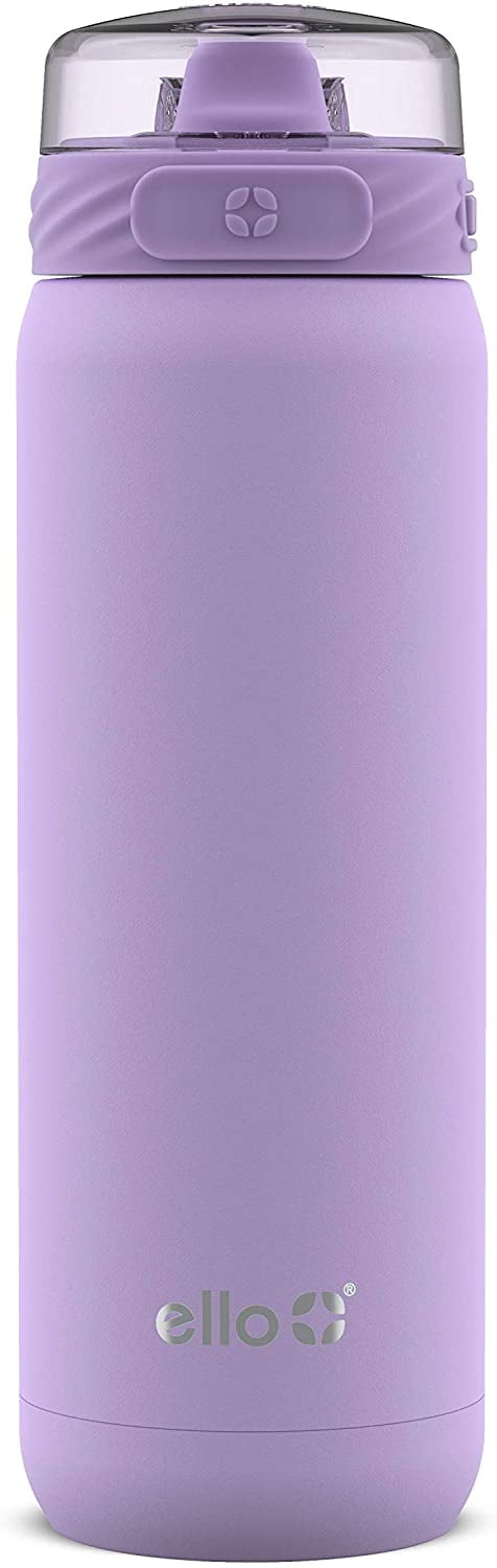 Ello Cooper 22oz Lilac Stainless Steel Insulated Water Bottle