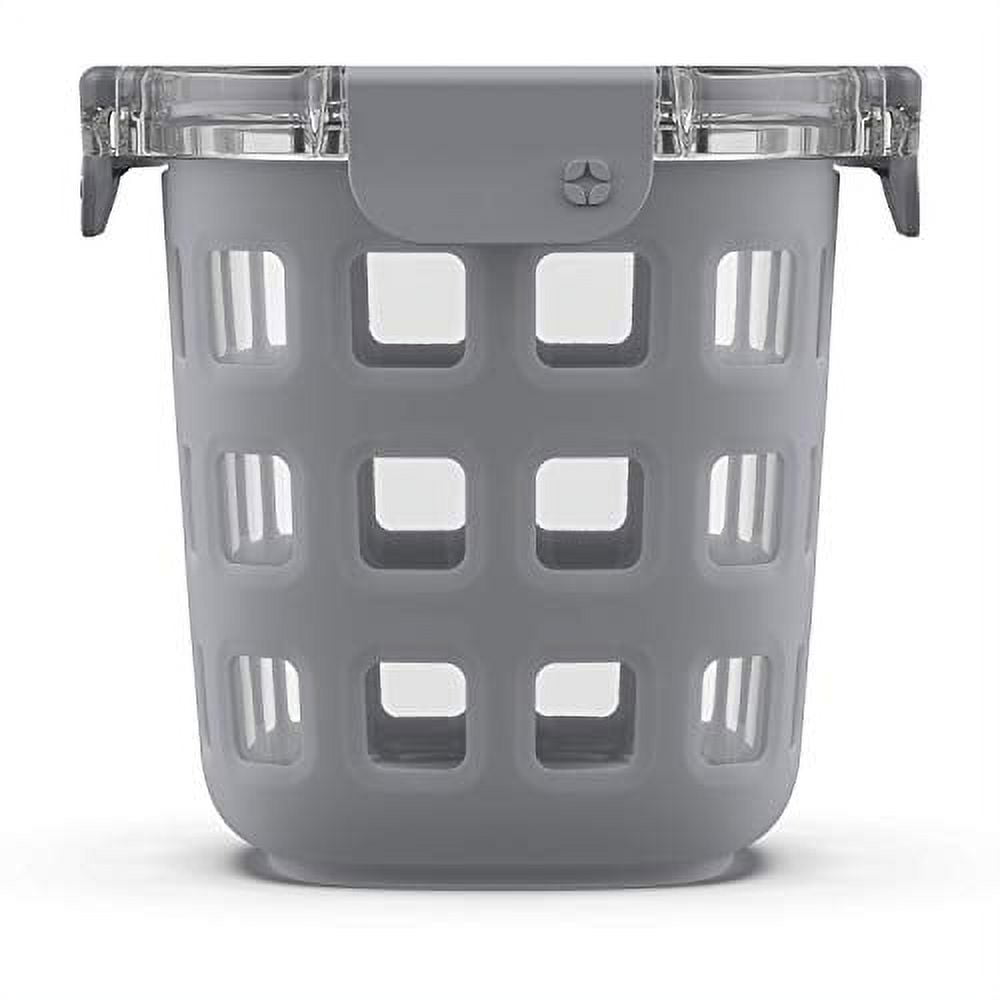 Ello DuraGlass Rounds Glass Food Storage Containers Meal Prep Bowls