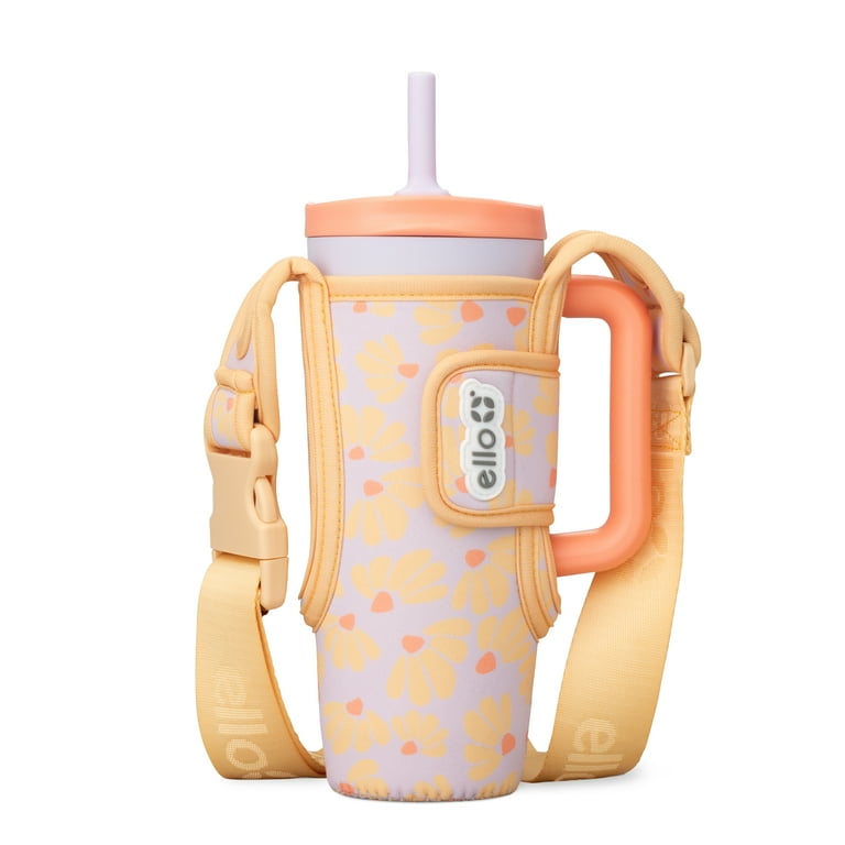 Ello Ultra Clean 24oz Insulated Leak-Proof Lid Tumbler with Sling