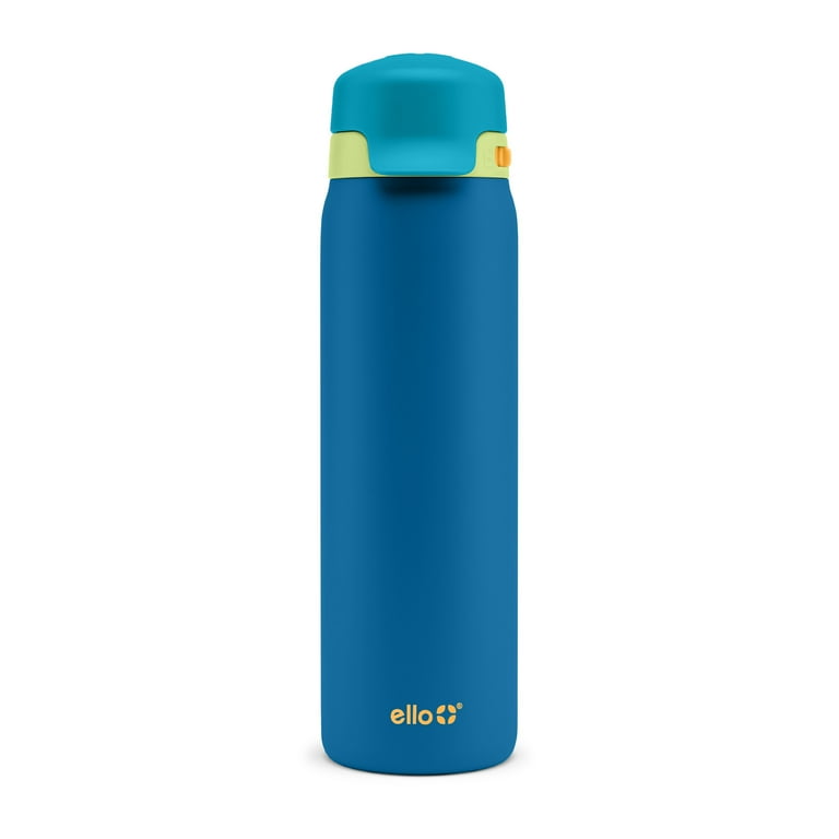 Ello Flip & Fill 22 oz Stainless Steel Water Bottle - Walmart.com