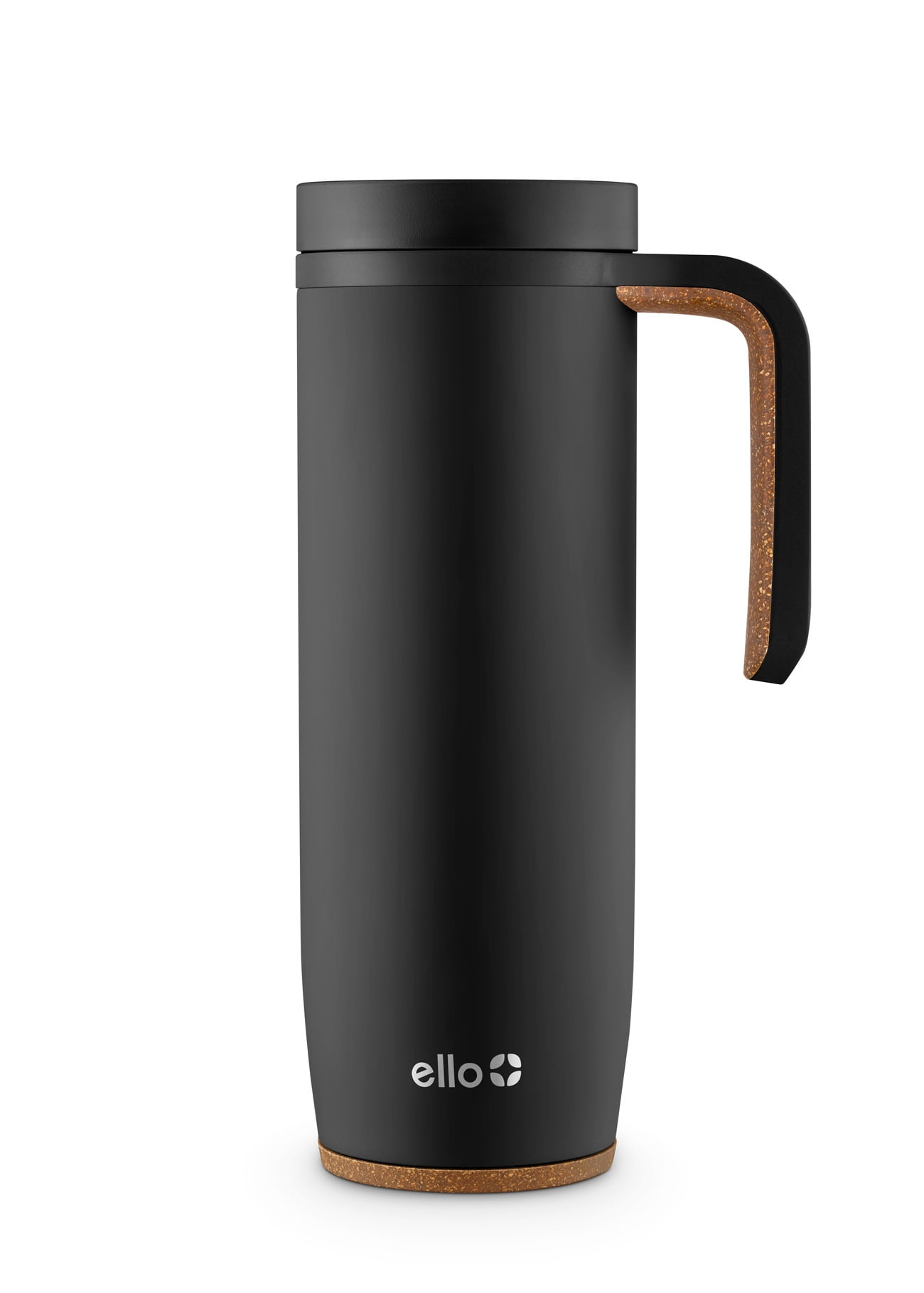Ello Ultra Clean 24 fl oz Stainless Steel Insulated Water Bottle, Black 