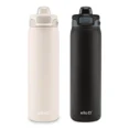 thumbnail image 1 of Ello Pop & Fill 22oz. 2-Pack Stainless Steel Water Bottle with Leak Proof Locking Lid, 1 of 6