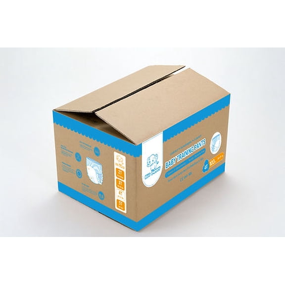 Ello Puppet| Eco-Friendly | Potty Training Pants | Unisex | 4T| 100 Count | Disposable| 26-37 Lbs