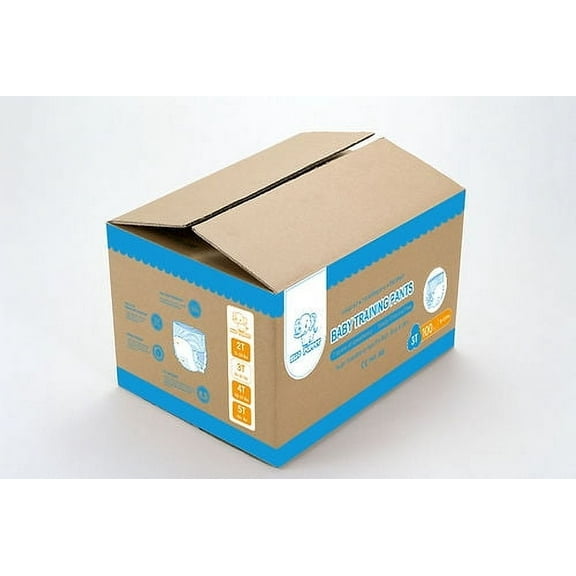 Ello Puppet | Eco-Friendly | Toddler | Potty Training Pants | Unisex | Disposable | 3T | 100 Count